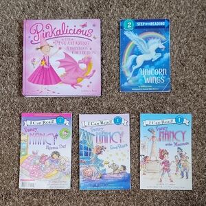 Pinkalicious Storybook Collection + Fancy Nancy + Unicorn Wings | Early Reader
